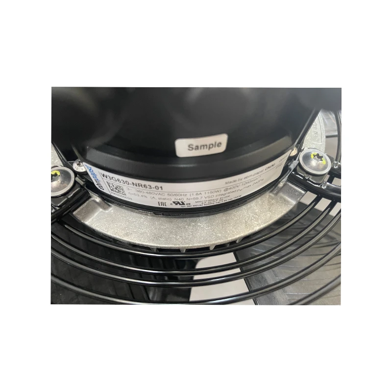 W3G630-NR63-01 | ebm-papst 400V 1150W EC Axial Fan for Air Handling Cooling