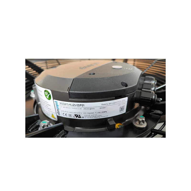 W3G910-KU25-03/F01 | ebm-papst 400V 2550W EC Axial Fan for Industrial Cooling