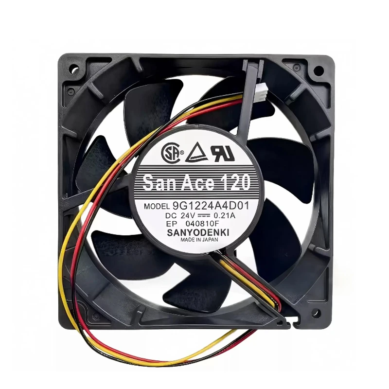 9G1224A4D01 | Sanyo Denki 24VDC 5.04W DC Axial Fan for UPS, server and telecom equipment cooling