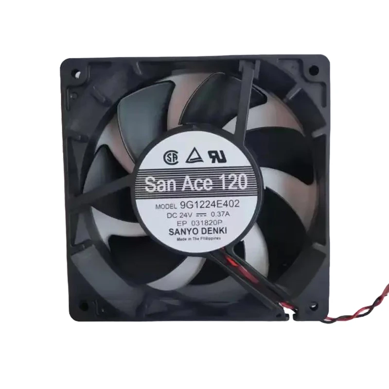 9G1224E402 | Sanyo Denki 24VDC 8.88W DC Axial Fan for UPS, server and telecom equipment cooling