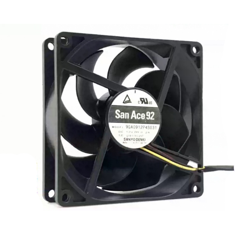 9GA0912P4S03 | Sanyo Denki 12VDC 2.4W DC Axial Fan for UPS, server and telecom equipment cooling