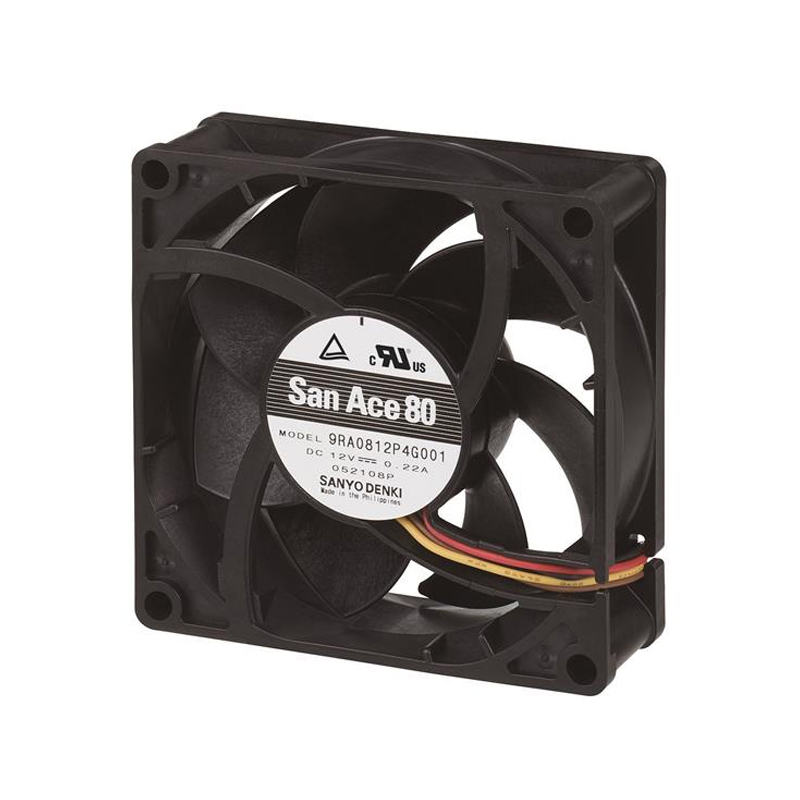 9RA0824M4001 | Sanyo Denki 24VDC 0.96W DC Axial Fan for UPS, server and telecom equipment cooling