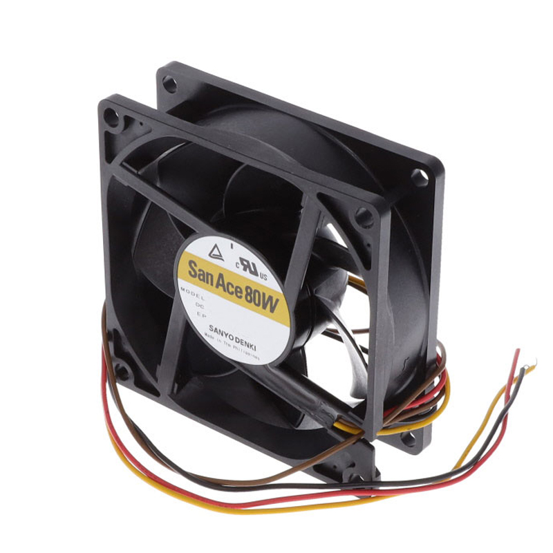 9WL0824P4G001 | Sanyo Denki 24VDC 3.36W DC Axial Fan for solar inverter and energy storage cooling