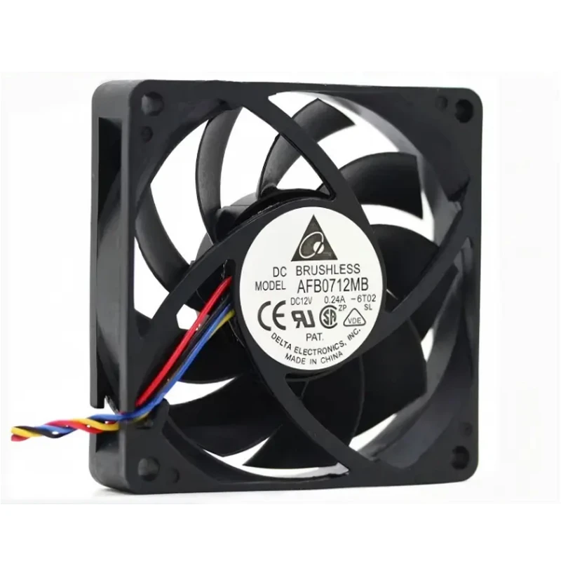 AFB0712MB-F00 | Delta Electronics 12VDC 1.68W Axial Fan for Server and Power Supply Cooling