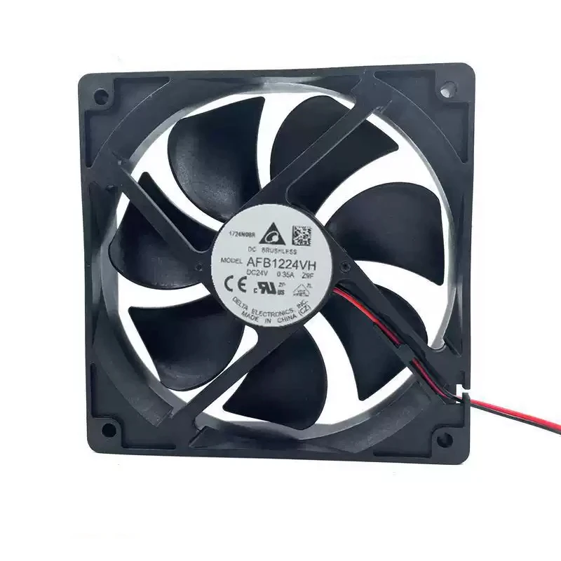 AFB1224VH | Delta Electronics 24VDC 5.52W Axial Fan for Server and Power Supply Cooling